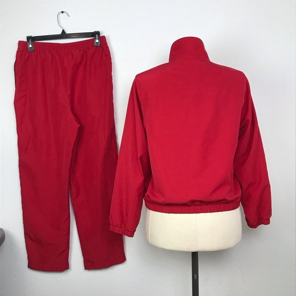Napa Valley Petite Set Two Piece Women’s Size LP Color Red Jacket/Pants Set. - Picture 3 of 15